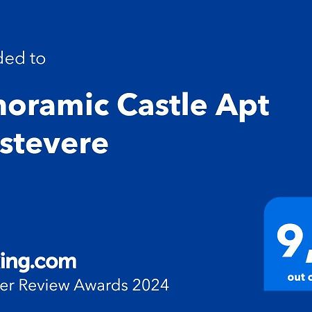 Panoramic Castle Apt Trastevere Рим Екстериор снимка