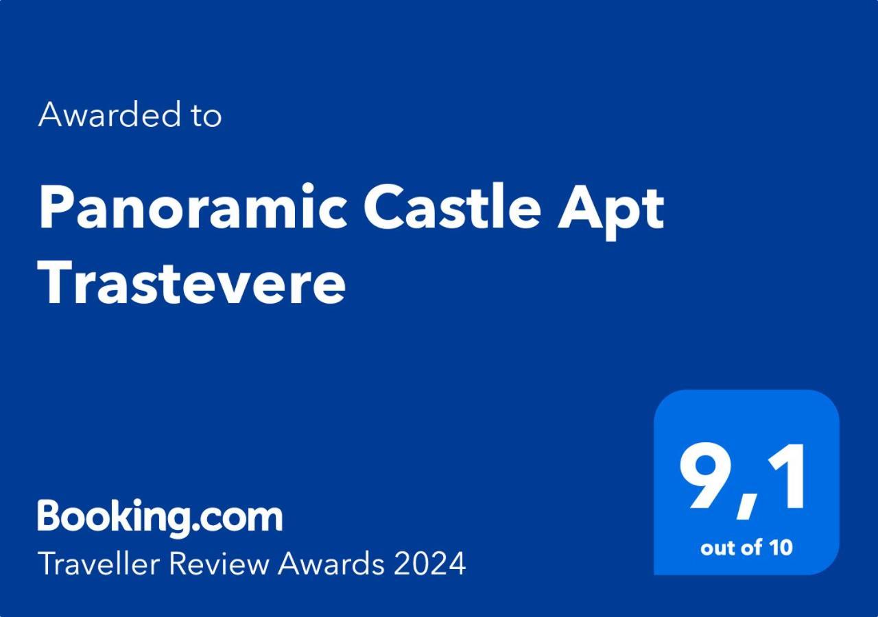 Panoramic Castle Apt Trastevere Рим Екстериор снимка